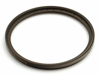 Genuine B&W 58 007 Clear MRC Nano Protective Filter for ⦰ 58mm Filter Thread - Image 1 of 2