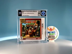 Donkey Kong Country Returns 3D (3DS, 2013) WATA 9.8 A++ Sellado Nintendo Selects - Imagen 1 de 1