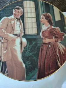 GONE WITH THE WIND COLLECTIBLE PLATE "THE END OF AN ERA" 1993 - Picture 1 of 3