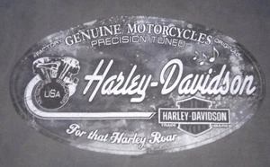 Harley Davidson dunkelgraues T-Shirt Medium Bruce Rossmeyers Daytona Beach Florida - Bild 1 von 11