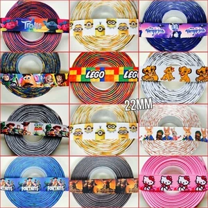 Ribbon Toy Story Fortnite Minions Trolls Craft Hair Bows Cake Dec (Per Meter) - Picture 1 of 22