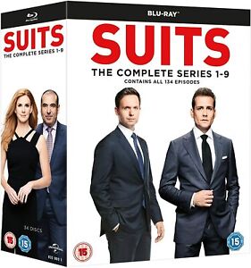 SUITS The Complete TV Series Seasons 1-9 Blu-ray Box Set Region Free NEW