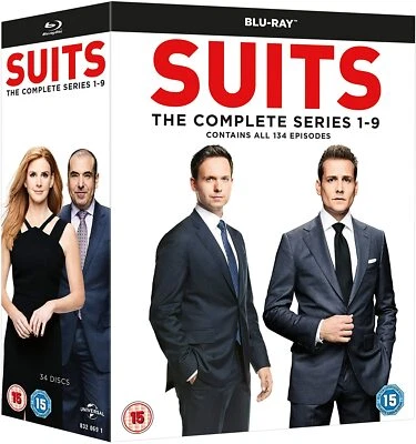 SUITS The Complete TV Series Seasons 1-9 Blu-ray Box Set Region Free NEW* Foto 1 de 4