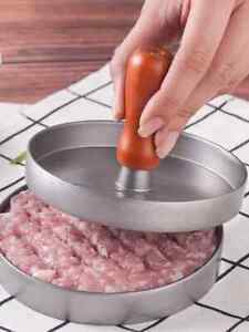 Hamburger Maker Press Chopped Steak Meat Smasher Cutlet Mold Croquettes Kitchen