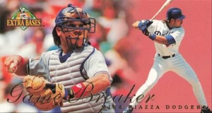 1994 Fleer Extra Bases Game Breaker Mike Piazza Los Angeles Dodgers #22 - Picture 1 of 2