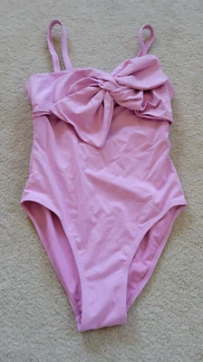 Traje de baño de una pieza Habitual Girl Beach Hut talla 12 rosa púrpura claro Foto 1 de 4