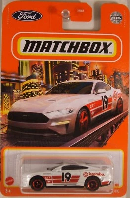 MATCHBOX #82 '19 Ford Mustang Coupe, 2021 issue (NEW in BLISTER) - Image 1 of 2