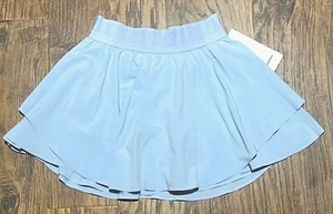 NUEVO Mujeres Lululemon Court Rival Tiro Alto Tenis Falda Alta Azul Pastel 4-6-8 - Imagen 1 de 7