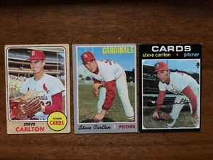 Topps Steve Carlton 5 Karten Lot Lower Grades - Bild 1 von 4