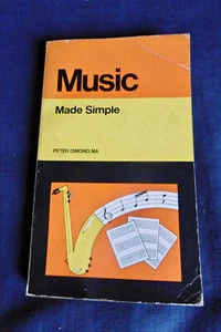 LIVRE SUR L'APPRENTISSAGE DE LA MUSIQUE EN ANGLAIS "MUSIC MADE SIMPLE" P DIMOND - Imagen 1 de 7