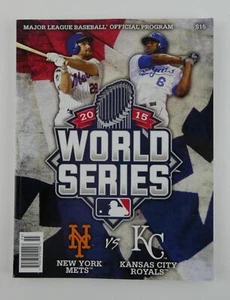 2015 World Series MLB Official Program New York Mets vs Kansas City Royals - Picture 1 of 3