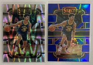 2024 NBA Select Ben Sheppard Blue Prizm & Silver Tectonic RC Pacers NBA FINALS - Picture 1 of 2