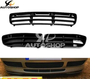 Parachoques delantero para Jetta Bora MK4 1999-2005 3x ventilaciones laterales inferiores rejilla central - Imagen 1 de 1