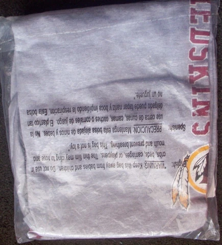NFL Washington Redskins Women Lt Weight Fleece Pant W/Topstitch Trim Outside 1X Cover