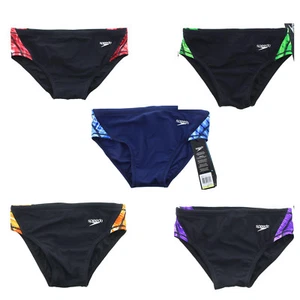 Speedo Boy's Performance River And Tides PowerPLUS Brief Swimsuit Trunk 8051424 - Picture 1 of 9