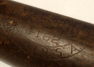 1800's ? RARE ANTIQUE SPALDING BASEBALL BAT No 182 OFFICIAL SOFTBALL SPORTS MLB - Picture 1 of 24