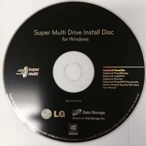 Super Multi Drive Install Disc For Windows 8 P/N: SAC34174592 - Picture 1 of 1