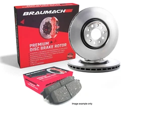 Front Set Brake Pads + Disc Rotors for Toyota Landcruiser VDJ79 Ute 4.5 TD 24V 4 - Picture 1 of 7