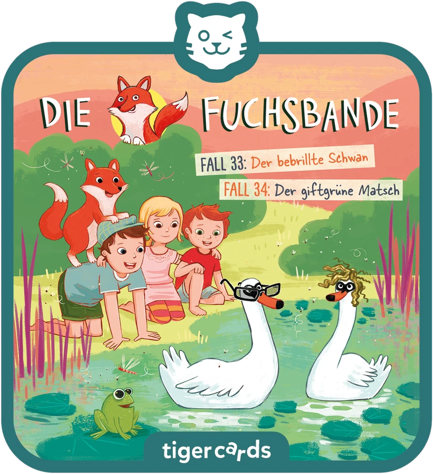 tigermedia 4417 tigercard - Die Fuchsbande (33,34): Der bebrillte Schwan & Der g