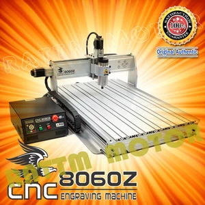 4Axis USB MACH3 1500W 8060 CNC Router Engraver Engraving Milling Machine Desktop - Picture 1 of 8