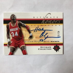 HAKEEM OLAJUWON 2006 Ultimate Signatures Honors Auto 43/93 - Picture 1 of 11