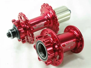 Circus Monkey HD Lefty 24H 28h 32H Front rear Disc Hub Cannondale 1.0 red xc am - Picture 1 of 7