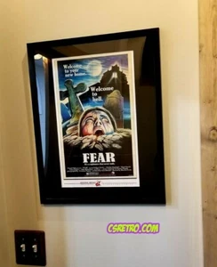 FEAR 16x20 Horror Movie Grindhouse Poster Print Framed Collectible Gift NEW - Picture 1 of 4