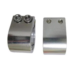 Seatpost Clamp Bicycle Components 31.8mm Black Double Bolt Double Layer - Picture 1 of 36