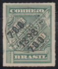 Brasil Brésil 96 1898 Sceau De Journal De 1889 Ovpt Utilisé
