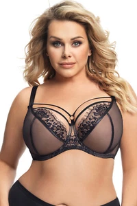 GORSENIA 496 Sujetador Mujer Paradise Soft Sujetador Talla Grande Busto Negro - Imagen 1 de 11