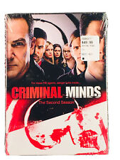 Criminal Minds: The Second Season (6-disc DVD 2007 WS) NR TV Crime Mystery 2 NEW