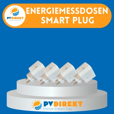 MARKENLOS Energiemessdose Smart Plug 4er Pack Alexa Google Assistant smarte Steckdose
