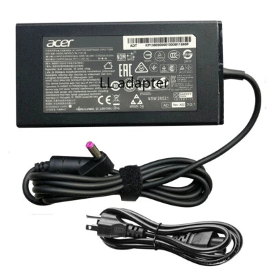 Adaptador Cargador CA 135W para Acer Nitro 5 AN515-51 AN515-41 AN515-53 AN517-51 Foto 1 de 4