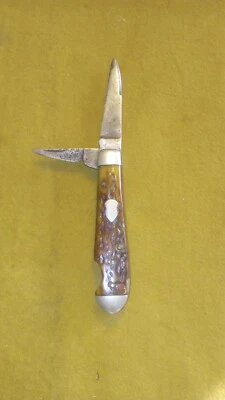 Vintage Cattaraugas Cultery Little Valley 24399 Swell End Easy Open Pocket Knife - Image 1 of 4