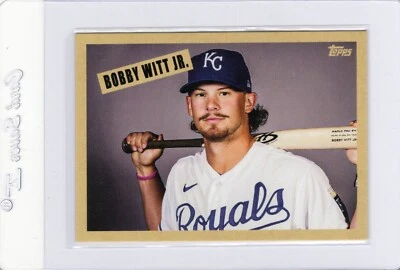 2024 Topps TBT Throwback Thursday #145 Bobby Witt Jr. Kansas City Royals - Image 1 of 2