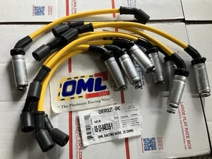 GM 8.1L 01-09 High Performance 10 mm Yellow Spark Plug Wire Set 48318Y - Foto 1 di 6