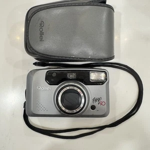 Rollei Prego 90 35 mm Film Camera Vario Apogon HFT 28-90mm New Batteries - Picture 1 of 10