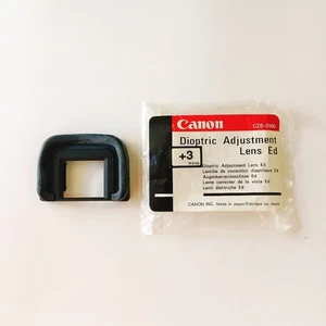 Canon +3.0 Dioptric Adjustment Eyepiece Lens Ed for EOS 3, 5, 33, 30, 50e,55 - Picture 1 of 9