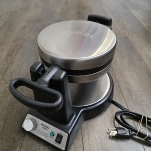 Waffle Maker Waring PRO acciaio inox belga PULITO FUNZIONA WWM450PC - Foto 1 di 6