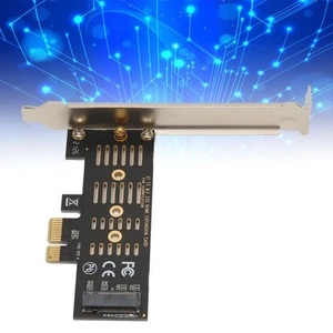 M.2 PCIe X1 Adapter PCIe X1 X4 X8 X16 Lane Mount M.2 Riser Karte Adapter Ka KUI - Photo 1/22