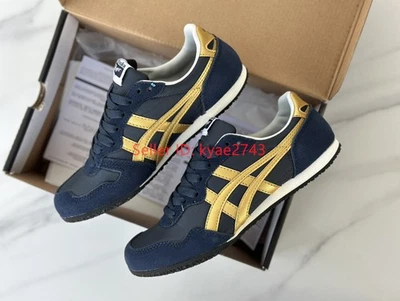 Zapatillas Unisex Onitsuka Tiger SERRANO Azul Marino/Dorado 1183B400-400 D109L-5094 Foto 1 de 4