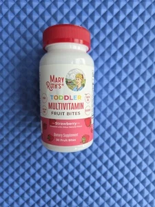 Mordeduras de frutas multivitamínicas para niños pequeños MaryRuth Organics para la salud de los niños, veganas - Imagen 1 de 5