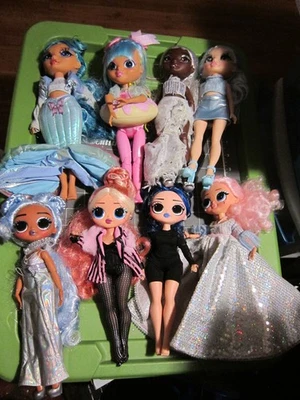 Лот из 4 Rainbow высоты и 4 LOL большие куклы ассортимент куклы 3 есть обувь см. фото - Изображение 1 из 4
