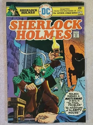 Adaptación misteriosa de la Edad de Bronce de Sherlock Holmes #1 (1975) DC Comics One-Shot Foto 1 de 2