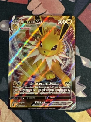 Jolteon VMAX 051/203 Ultra Rare Holo NM Pokemon SWSH07: Evolving Skies - Image 1 of 2
