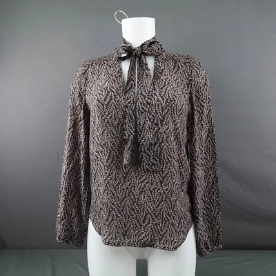 Top Talula Mujer Pequeño Negro Floral Transparente Coño Lazo Retro Cápsula Secretaria Foto 1 de 4