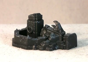 Kriegsschrei Brunnen Ruine Kerker Dekor Landschaft Gelände für Zwergenschmiede - Bild 1 von 2
