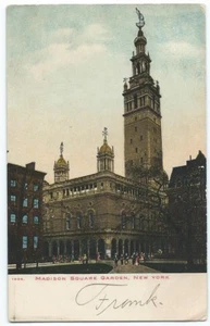 Postal vintage Madison Square Garden, Nueva York, 1907 - Imagen 1 de 2