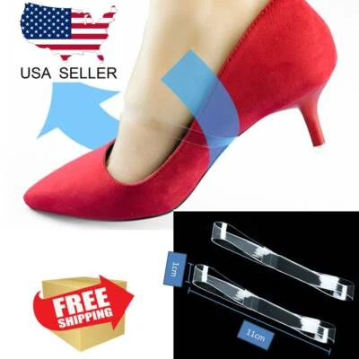 Detachable Invisable Shoe Straps Laces Band For Holding Loose High Heeled Shoes - Image 1 of 4