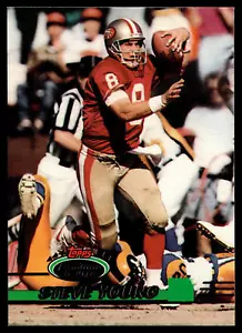 1993 Stadium Club #208 Steve Young Members solo - Foto 1 di 2
